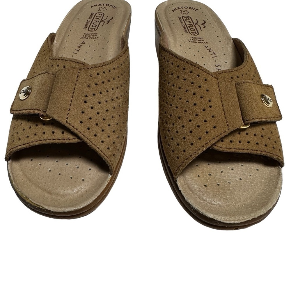 Fly Flot Italian Comfort Silvia Comfort Slip On Sandals, 40 - Picture 3 of 10